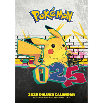 Kalendář 2025 Pokemon, A3