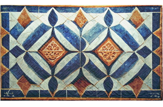 Rohožka - předložka MOSAIC 45x75 cm Multi Decor