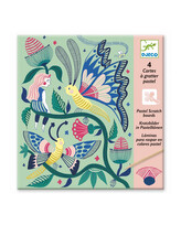 DJECO Vyškrabávací obrázky - Zahrada kouzel