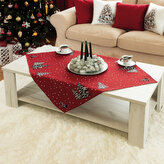 Vánoční ubrus na stůl MAGIA červená 85x85 cm Mybesthome