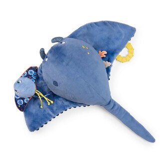 MOULIN ROTY Plyšový rejnok s aktivitami