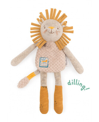 MOULIN ROTY Chrastící plyšový lvíček