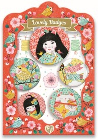 DJECO Odznaky Gejša