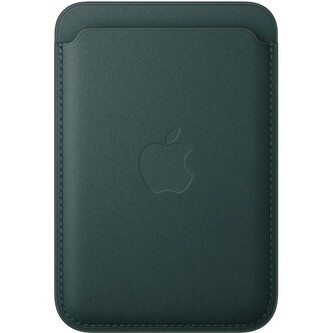Apple FineWoven peněženka s MagSafe k iPhonu tmavě zelená