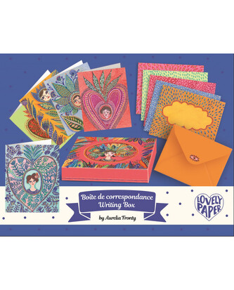 DJECO Sada designových přáníček s obálkami Aurélie