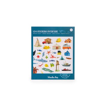 MOULIN ROTY Set samolepek Objevitel