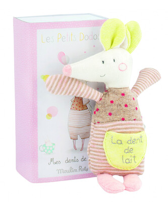 MOULIN ROTY Krabička s myškou na první zoubek