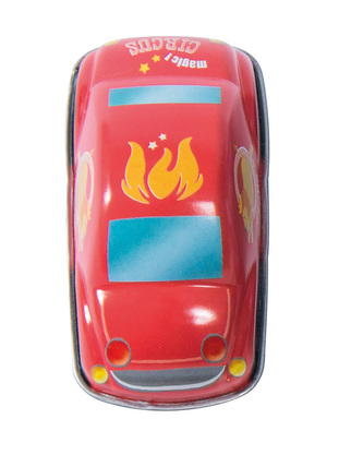 MOULIN ROTY Retro plechové autíčko - Cirkus červené