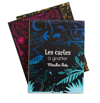 MOULIN ROTY Vyškrabávací obrázky Noční