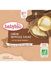 BABYBIO krém kakao krupička 4x85g