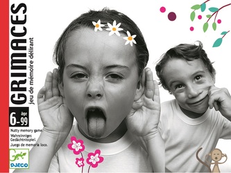 DJECO Karetní hra Grimasy