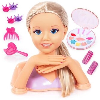 Głowa do stylizacji z kosmetykami Głowa do stylizacji z kosmetykami