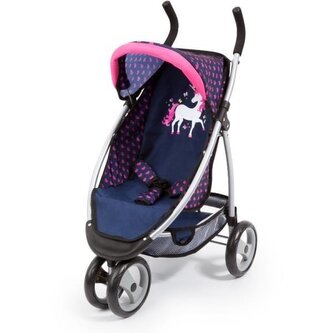 Wózek dla lalek granatowy Jogger Sport Wózek dla lalek granatowy Jogger Sport