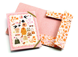 DJECO Sada dvou složek s gumičkou Tina