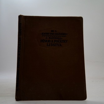 Původ a počátky lidstva