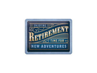 Nekupto Cedule 15x20 Retirement NA26307