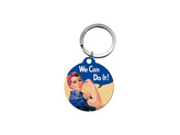 Nekupto Retro klíčenka kulatá We Can Do It! NA48007