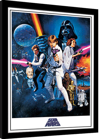 Obraz na zeď - Star Wars: Nová naděje - One Sheet, 30 × 40 cm