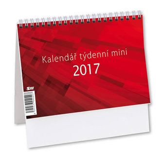Mini týdenní - stolní kalendář 2017