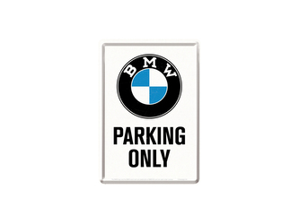 Nekupto Plechová pohlednice BMW Parking Only White NA10269