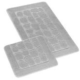 SADA BANY 60x100 + 60x50 cm - bez výkroje - Dlažba světle šedá