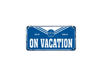 Nekupto Závěsná cedule Pan Am (On Vacation) NA28037