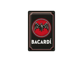 Nekupto Cedule 20x30 Bacardi (Black Logo) NA22319