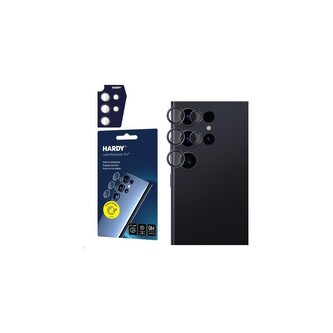 3mk Hardy Lens Protection skla na fotoaparát Pro Samsung Galaxy S24 Ultra černá