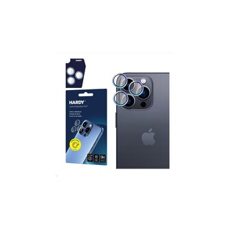 3mk Hardy Lens Protection skla na fotoaparát Pro Apple iPhone 15 Pro duhová