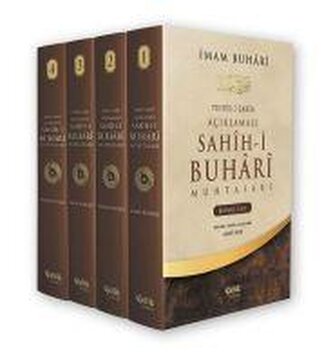 Tecrid-i Sarih Aciklamali Sahih-i Buhari Muhtasari 4 Cilt Takim