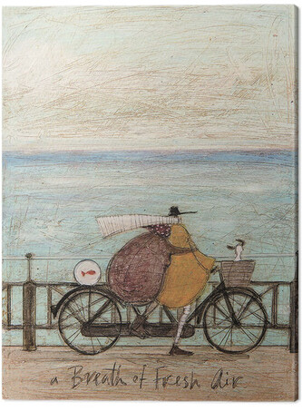 Obraz na plátně Sam Toft - A Breath of Fresh Air, 2 cm - 30×40 cm