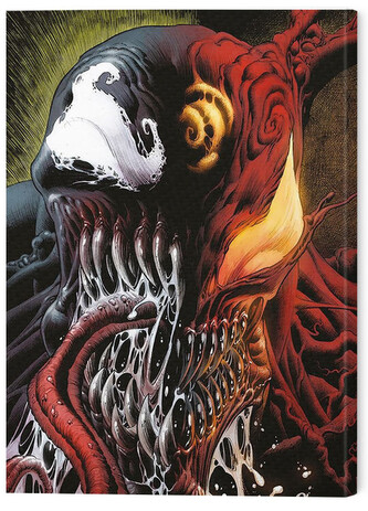 Obraz na plátně Venom: Carnage - Half/Half, - 60×80 cm