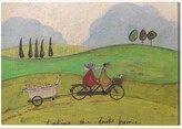 Obraz na plátně Sam Toft - Taking the Ducks Home, 2 cm - 40×30 cm