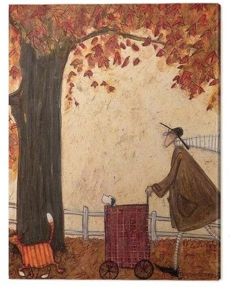 Obraz na plátně Sam Toft - Following hte Pumpkin, 2 cm - 40×50 cm