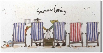 Obraz na plátně Sam Toft - Summer Loving, 2 - 60×30 cm