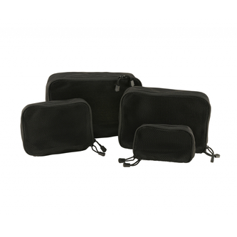 Sada 4 pouzder Brandit US Cooper Cubes - černá