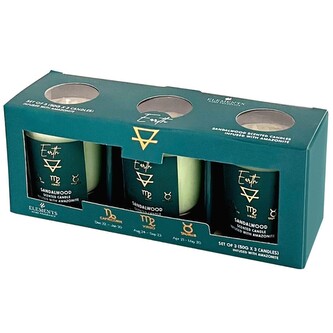 ARÔME Elements sada vonných svíček 3 ks Země