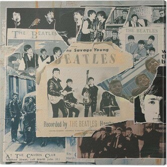 Obraz na plátně The Beatles - Anthology 1, 2 cm - 40×40 cm
