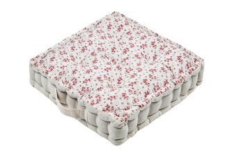 Sedací polštář na zem GINNY růžová 45x45 cm France