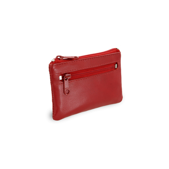 Kožená klíčenka Arwel 0370­ - červená