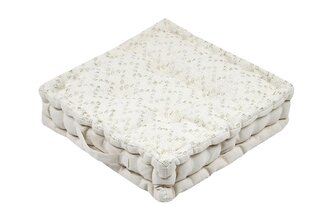 Sedací polštář na zem AMAZONICA II. bílá 45x45 cm France