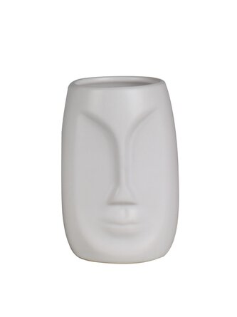 Koupelnový keramický set CLINT bílá Mybesthome