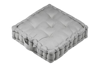 Sedací polštář na zem OXFORD šedá 45x45 cm France