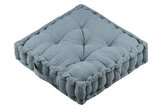 Sedací polštář na zem COLINE světle modrá 45x45 cm France