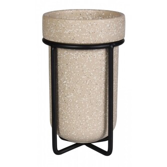 Koupelnový keramický set GALADO béžová Mybesthome