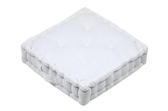 Sedací polštář na zem MARLOW bílá 45x45 cm France