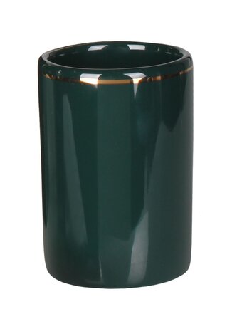 Koupelnový keramický set ERYN zelená Mybesthome