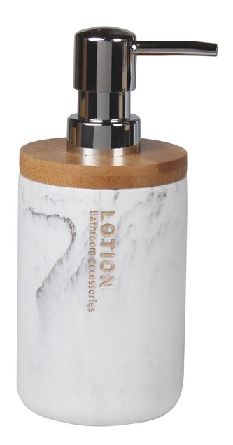 Koupelnový keramický set MARBLE bílá Mybesthome