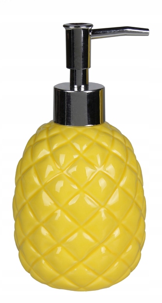 Koupelnový keramický set PINEAPPLE žlutá Mybesthome