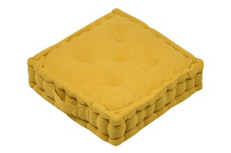 Sedací polštář na zem MARLOW curry 45x45 cm France